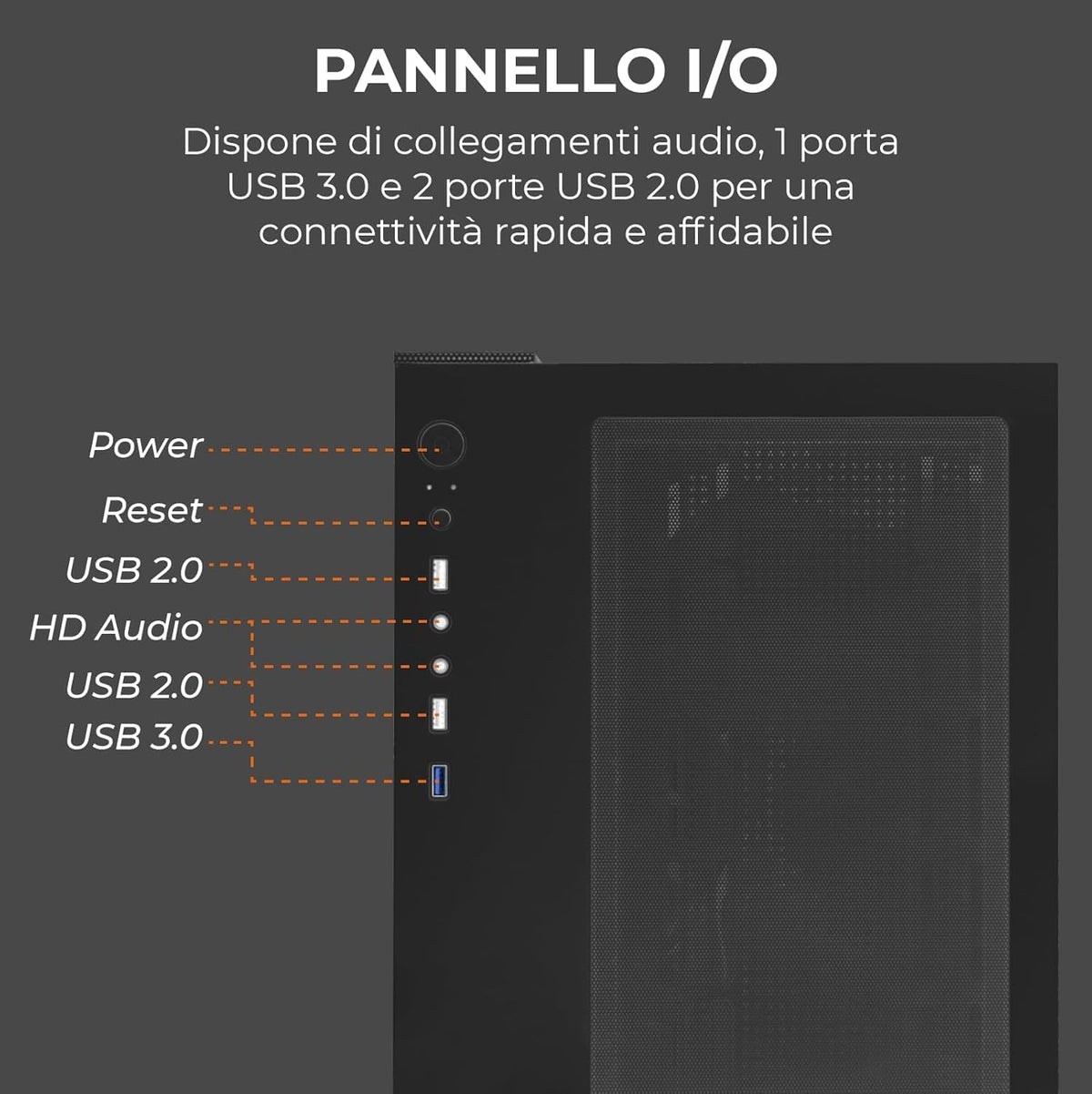 Computer Gaming COLUMBIA con case WHALE, vista aggiuntiva 1