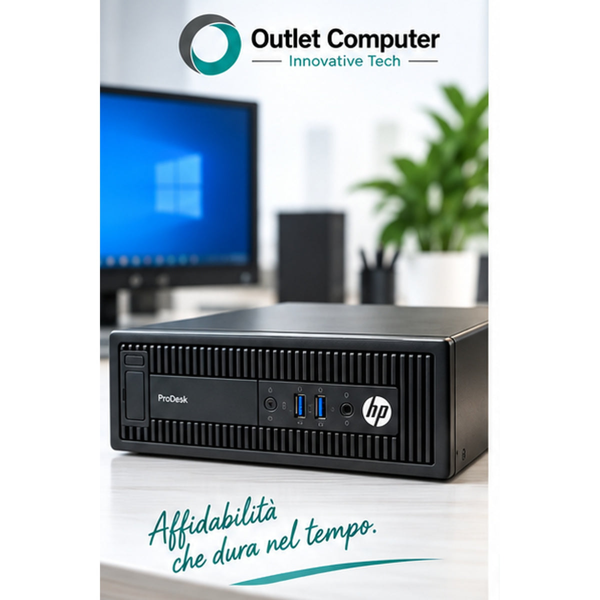 PC ricondizionato HP G1 SFF - immagine principale