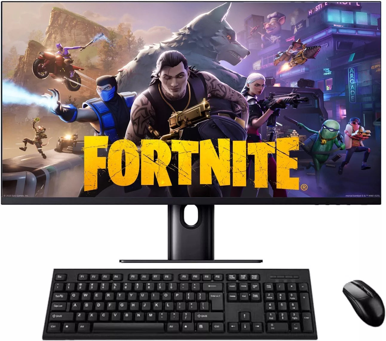 All In One Gaming Ryzen 5 - Schermo 27" - SSD 1 TB - Windows 11 Pro 64 bit - FHD IPS - USB, HDMI