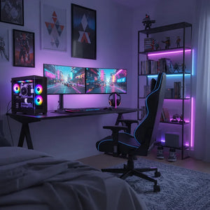 Computer Gaming COLUMBIA con case WHALE in postazione gaming